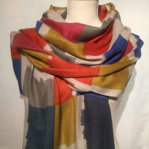 Color Block Scarf